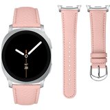 INF kompatibilno z samsung galaxy Watch8/Classic usnjen pas z litchi vzorec pink, (5000079184) | Shoptok.si