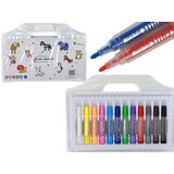  Set of Colored Acrylic Markers in a Suitcase, 12 Pieces Cijene