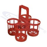 Nosač za boce HDPE, 4-mesta, CHEMLAND