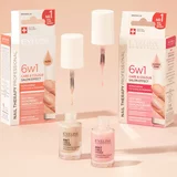 Eveline Cosmetics Nail Therapy Care & Colour balzam za nohte 6 v 1 odtenek Rose 5 ml