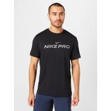 Nike Funkcionalna majica kamen / črna / bela | Shoptok.si