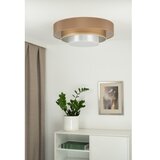  Duolla - LED plafonsko svetlo LUNETA LED/26W/230V preč. 60 cm 4000K braon/zlatna | Eponuda.com