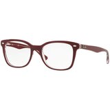 Ray-ban RX5285 5738 ONE SIZE (53) Rdeča/Kristalna Cene