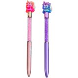  Gel olovka s figurom jednoroga u boji, crna tinta | shoptok.hr