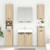  Kupaonski ormar s pohranom Sonoma hrast 64,5 x 33,5 x 59 cm | shoptok.hr