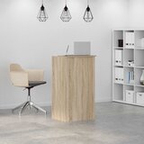  Recepcijski stol Sonoma hrast 55x50x103,5 cm Konstruirano drvo | shoptok.hr