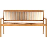  Složiva vrtna klupa s jastukom 159 cm od masovne tikovine | shoptok.hr