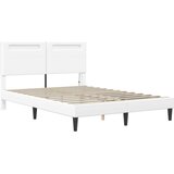  Okvir za krevet Bijela 140 x 190 cm Umjetna koža - Bijela 140 x 190 cm | shoptok.hr