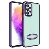  futrola sa niklovanim obodom No1 za xiaomi redmi 10C ljubicasta Cene