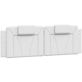  Vzglavna stranica bela 160 cm umetno usnje, (21242873) | Shoptok.si