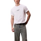 Calvin Klein Jeans Majice s kratkimi rokavi SS 16S RLXD FIT CKJ LV04RC851G Bela Cene