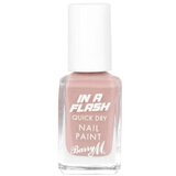 Barry M lak za nohte - In A Flash Quick Dry Nail Paint - Manic Mauve Cene