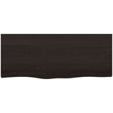  Kopalniški pult temno siv 100x40x6 cm obdelan trden les | Shoptok.si