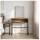 vidaXL toaletna mizica z ogledalom, 81x40x131 cm Cene