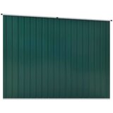 vidaXL Vrtno spremište zeleno 195 x 198 x 159 cm od pocinčanog čelika | shoptok.hr