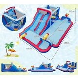  Napihljiv vodni tobogan park, dim. 644 x 405 x 210 cm | Shoptok.si