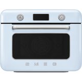 Smeg COF01PBEU Namizni parni pecica 50's Style, pastelno modra, 30 litrov zraka, kroženje žar in cisto pari. | Shoptok.si