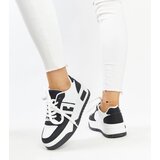 Gemre Black and white thick-soled sneakers Galit | ePonuda.com