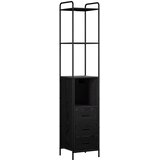  Kupaonski ormar Crni hrast 40 x 36 x 200,5 cm Konstruirano drvo | shoptok.hr