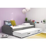 BestBed DJEJI KREVET LILI 2 S DODATNIM LEAJEM 200X90 (VIE BOJA)-GRAFIT-Bijela Cijene