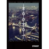 STREET Zvezek Bridges A4 mali karo | Shoptok.si