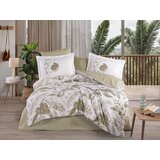 Lessentiel Maison Set poplin posteljine, Maslinasti Cene