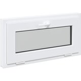  Prozor za podrum RISOR 80 x 40 cm PVC i staklo Bijela | Eponuda.ba