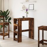  Barski stol s držačima boja hrasta 90x40x103,5 cm drveni | shoptok.hr