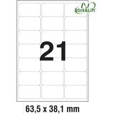  ETIKETE ILK 63,5X38,1MM ODLJEPLJIVE PK25L ZWECKFORM L6023REV-25 Cijene