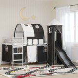 vidaXL Bela in črna 107 x 201 cm, (5000099389) | Shoptok.si