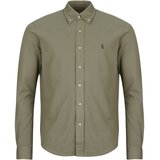 Polo Ralph Lauren CHEMISE AJUSTEE COL BOUTONNE EN POLO FEATHERWEIGHT Kaki Cijene