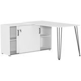 MID.YOU Kotna Pisalna Miza Ekko, Bela, Črna | Shoptok.si