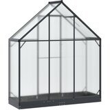  Vrtni staklenik s vratima Antracit 183,5 x 63,5 x 207 cm | shoptok.hr