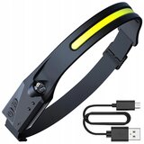 HURTEL LED ŽAROMET S SENZORJEM GIBANJA USB-C 1200 MAH DURABLE ČRN, (22007718) u