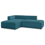 Bobochic Paris Tamno plava kutna garnitura od samta (s lijevim kutom/u obliku slova L) Megeve – | shoptok.hr
