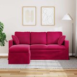 SOFA Vinska crvena 178 x 134 x 80 cm Baršun | shoptok.hr
