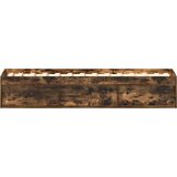  Okvir kreveta boja dimljenog hrasta 90 x 190 cm | shoptok.hr