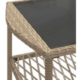 vidaXL 4-dijelni set vrtnih sofa s jastucima bež od poliratana | shoptok.hr
