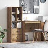vidaXL Stol s Skladištem Hrast Konstruirano Drvo | shoptok.hr