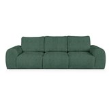 Rodier Zelena sedežna garnitura iz tkanine bouclé 287 cm Mirel – Cene