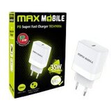 Maxmobi KUĆNI PUNJAČ PD SUPER FAST CHARGE 2U1 TYPE C+KABEL, TR349006 35W | shoptok.hr