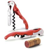 Pulltex Dvostopenjski odpirač za steklenico Kelnar z etuijem / rdeč / inox, (20455228) Slike
