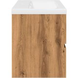 Ormarić s ugrađenim Lavabo - Umivaonikom boja hrasta 91x39 5x49 cm | shoptok.hr