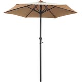 vidaXL Senčnik taupe 200x211 cm aluminij Cene