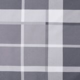  Jastuci za vrtne stolice 6 kom sivi karirani 50x50x4 cm tkanina | shoptok.hr