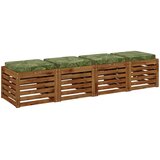  Jastučići za sjedalo od 4 dijela VUGHT 4 pcs 100% poliester Slike