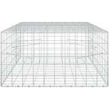 Gabion s žicom debljine 3,5 mm i mrežom 10x10 cm 150x100x50 cm | shoptok.hr