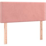 Maison Chic posteljno vzglavje - vzglavna omarica - nočna omarica roza 80x5x78/88 cm žamet, (21705107) Cene