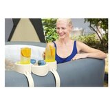  60306 Pribor za hidromasažne kade i spa Ladice/držači pića Bijelo | Shoptok.si