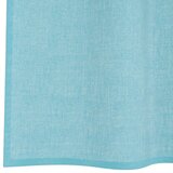 Voile zavjese s ušicama 2 kom tirkizne | shoptok.hr